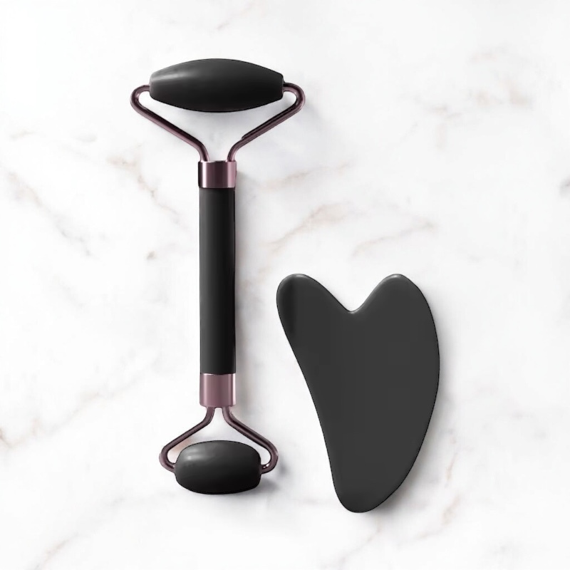 Gha-Sha et rouleau facial